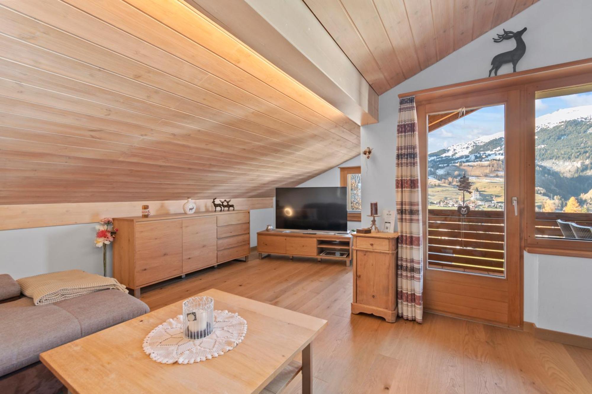 Apartment Stilvolle 2.5 Naehe Skigebiet Savognin